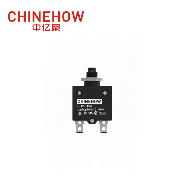 회로 차단기를 재설정하려면 CHP7-A 유형 푸시