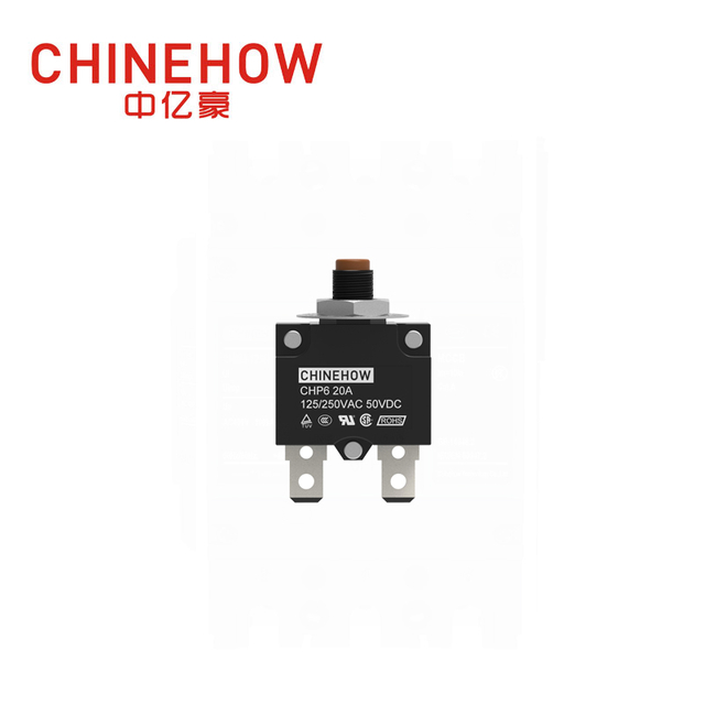 회로 차단기를 재설정하려면 CHP6-C2 유형 푸시