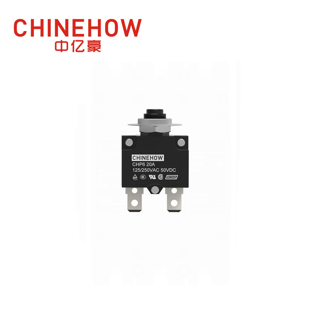 회로 차단기를 재설정하려면 CHP6-B 유형 푸시