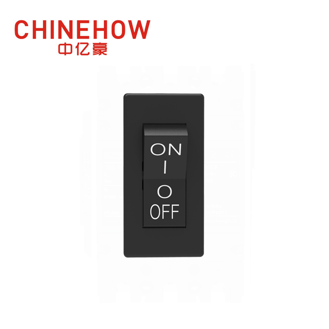 CVP-SM Hudraulic 자기 회로 차단기 앵글 로커 액츄에이터 with Tab(QC250) 1P Black