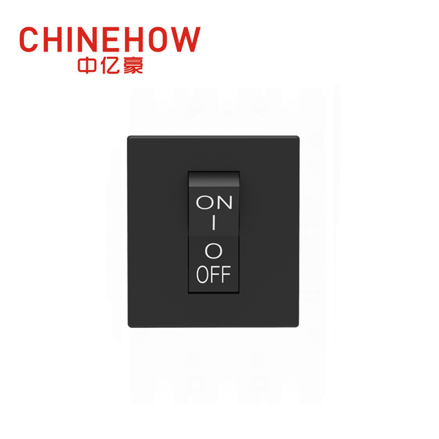 CVP-SM Hudraulic 자기 회로 차단기 앵글 로커 액츄에이터 withTab(QC250) 2P 블랙