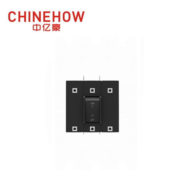 CVP-TH 유압 자기 회로 차단기 가드 및 M5 나사 버스 3P가 있는 앵글 로커 액추에이터 