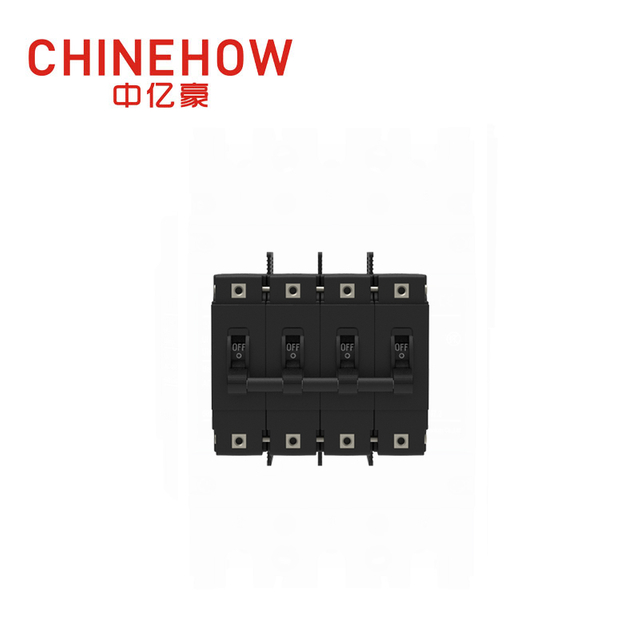 CVP-FR 유압 자기 회로 차단기 M6 스터드 및 터미널 배리어 4P가 있는 극당 롱 핸들 액추에이터 