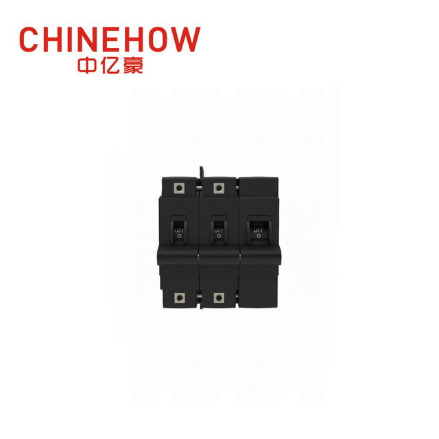 CVP-FR 유압 자기 회로 차단기 M6 스터드 및 터미널 배리어가 있는 롱 핸들 액추에이터 2P + 원격 제어 