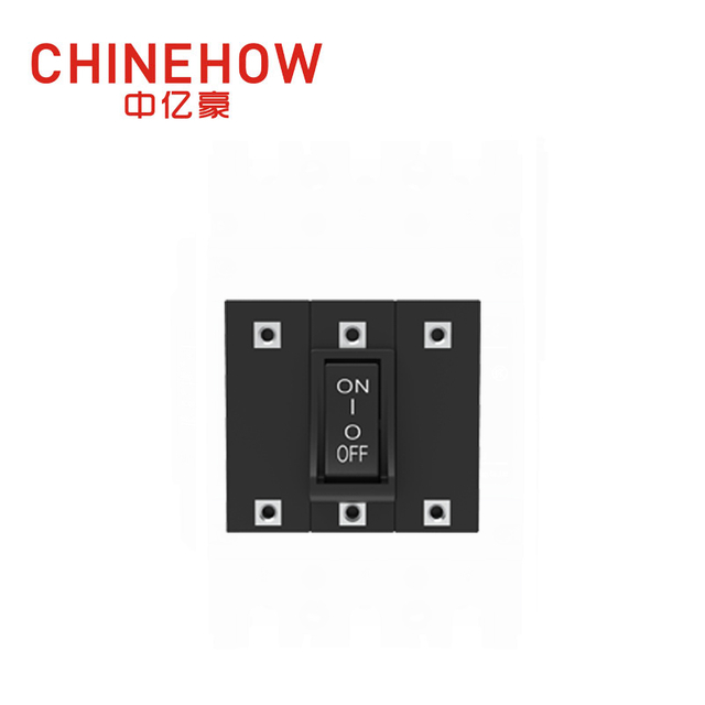 CVP-BM M4 나사 버스 3P가 있는 가드 액추에이터가 있는 Hudraulic 자기 회로 차단기 각도 로커 