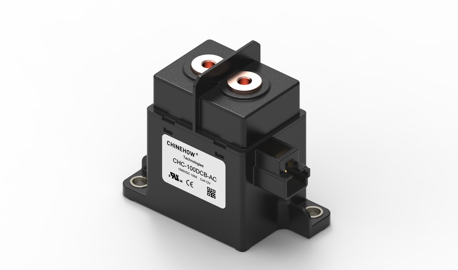 100A 고전압 DC 접촉기 1500VDC 세라믹 밀봉 릴레이