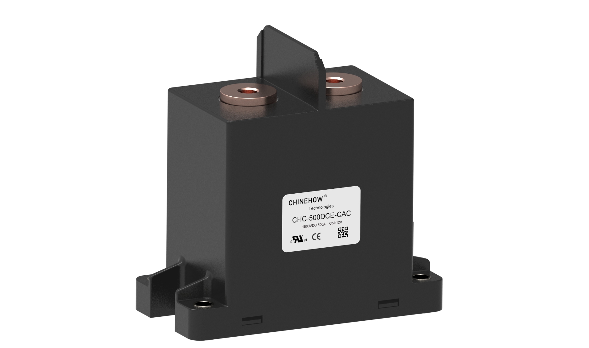 600A EV/HEV 세라믹 DC 접촉기 500A 600A 릴레이 1500VDC 24V 48V DC EV 충전 용 릴레이