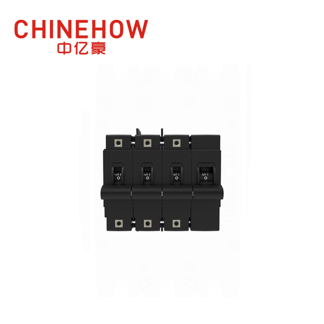 CVP-FR 유압 자기 회로 차단기 M6 스터드 및 터미널 배리어가 있는 롱 핸들 액추에이터 3P + 원격 제어 